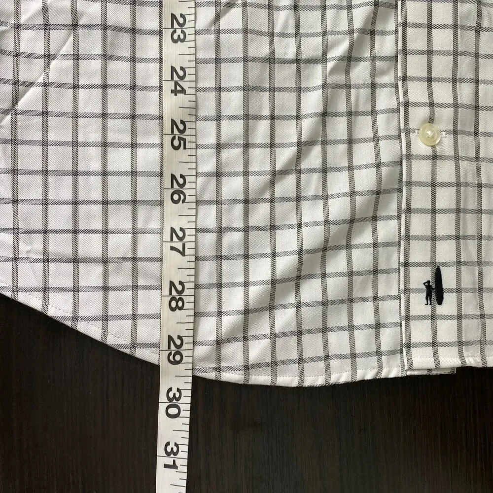 Johnnie O Shirt Mens Medium Louisville Cardinals Button Up Signor Plaid NEW - Picture 12 of 12